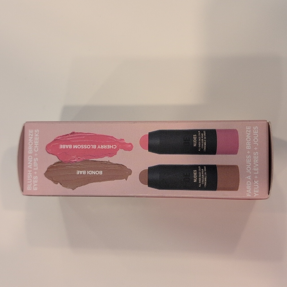 Nudestix Pink Blush and Nude Bronze